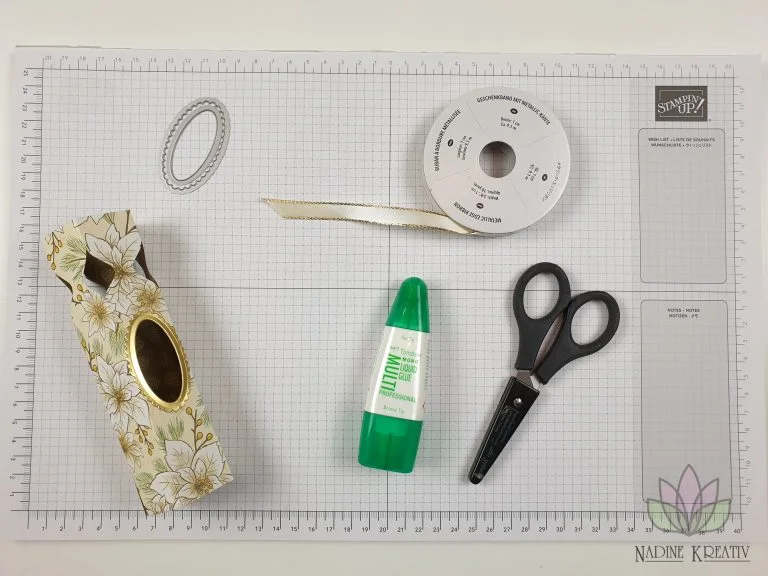 Sternfrmige Box "Weihnachtsstern" | Nadine Kreativ